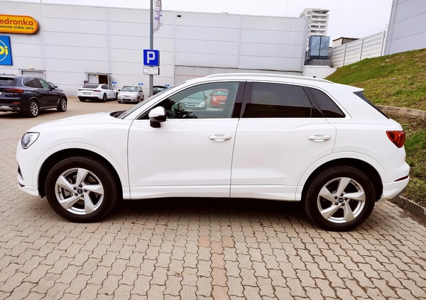 Audi Q3 cena 118900 przebieg: 50000, rok produkcji 2021 z Białystok małe 407